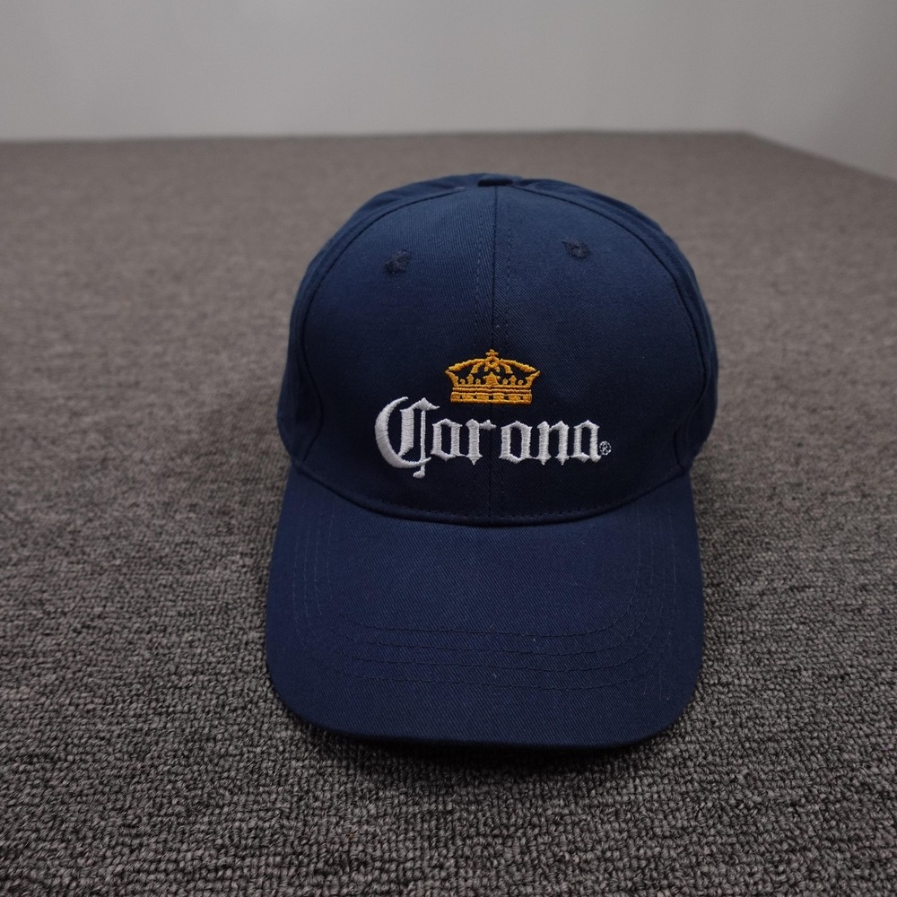 Corona BDA Hat Cap Strap Back Mens‎ One Size Blue Cotton Twill Baseball Beer